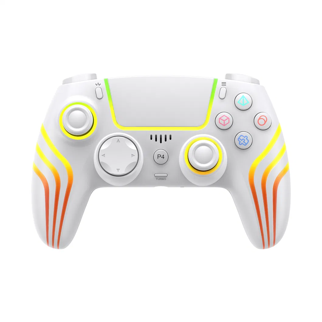 2023 New for PS4 Wireless Controller with RGB LED and 1000mAh Battery