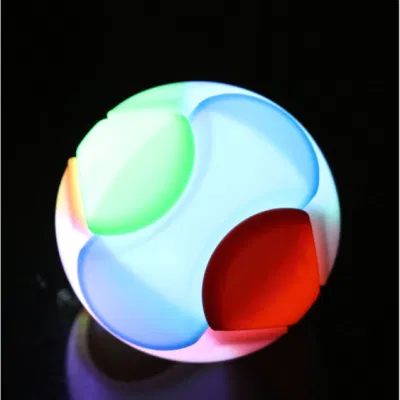 LED Light up Educational Toys Piggy Bank 3D Plastic Ball